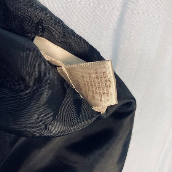 LOFT Lined Wool Blend Skirt Size 4 Black Red Tweed Dark Academia Classic Preppy - Picture 8 of 10